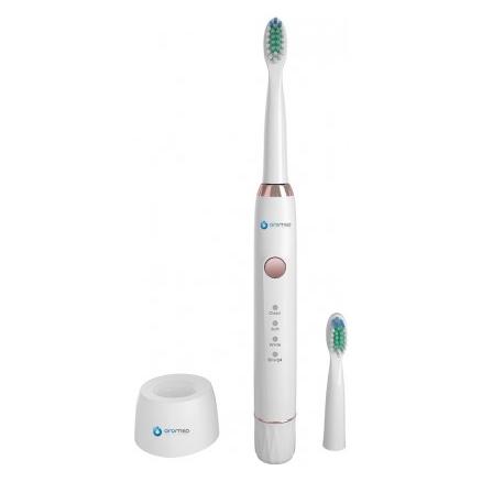 Oromed SONIC BASIC Elektrische Zahnbürste Erwachsener Vibrierende Zahnbürste Rose (SONIC BASIC WHITE)