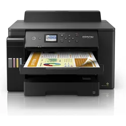 Epson EcoTank L1116 Tintenstrahldrucker Farbe DPI WLAN (Tintenpatrone, Farbe), Drucker, Schwarz