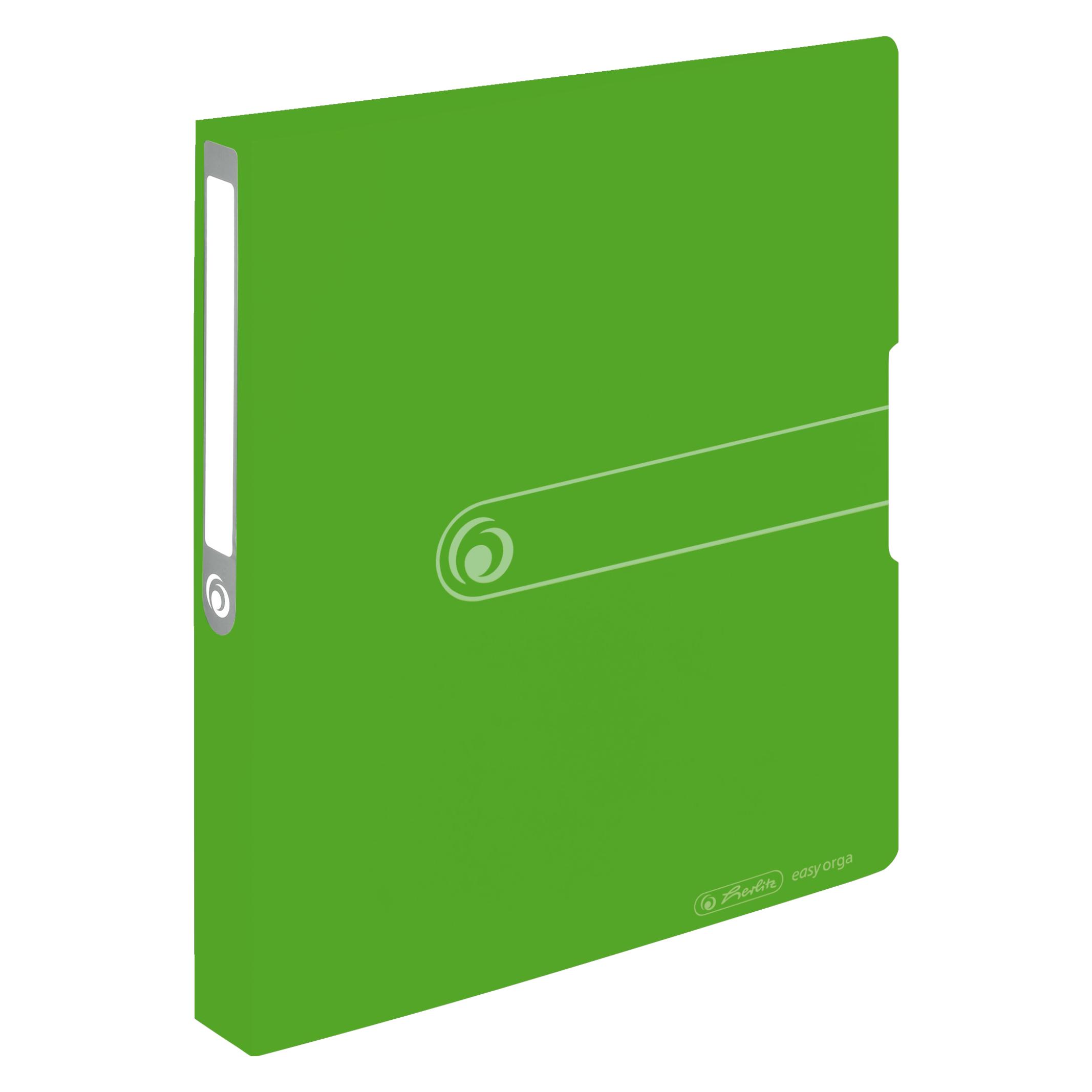 Herlitz Ringbuch PP 2 Ringe opak apfel (A4, 38 mm, 1 Stk.) (11226388)