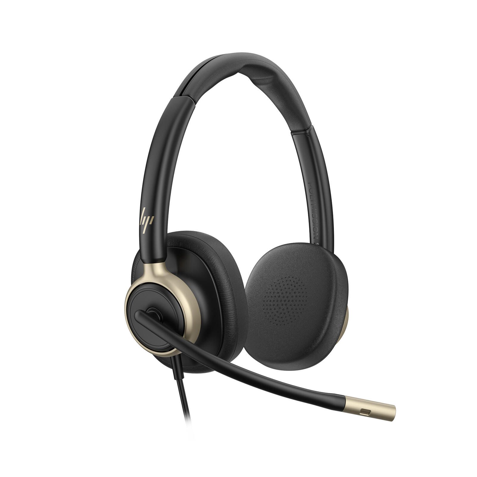 HP Poly Mission 825 kabelgebundenes Stereo-USB-Headset C01FCAA#AC3