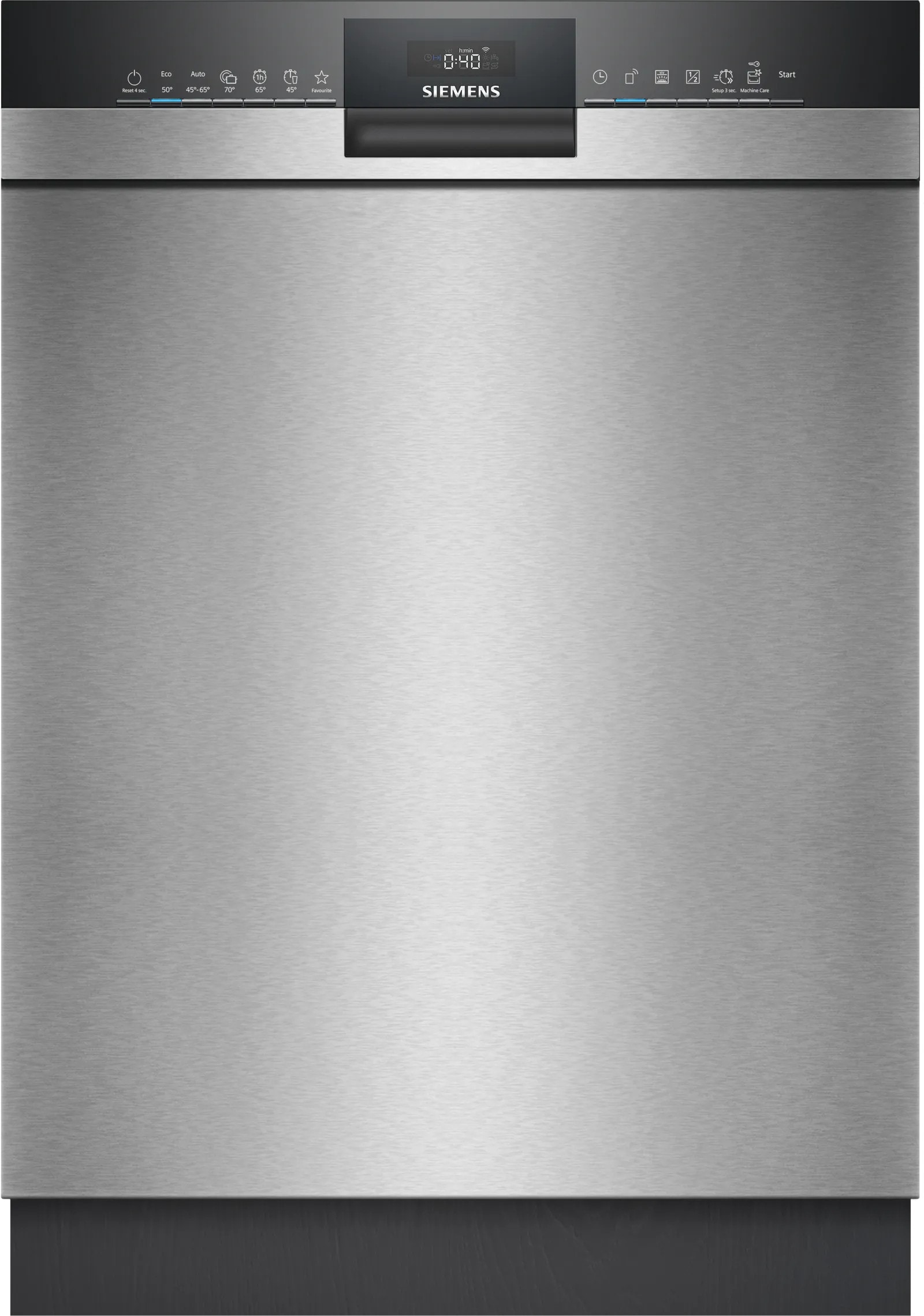Siemens SN43ES04TE iQ300 Unterbau-Geschirrspüler 60cm EEK B silber