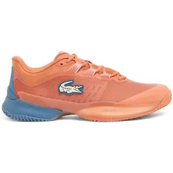Lacoste, Herren, Tennisschuhe, AG-LT Ultra Clay (42), Orange, Blau, Mehrfarbig