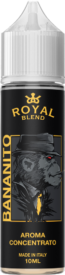 Royal Blend Bananito Liquido Shot 10ml Caramella Banana