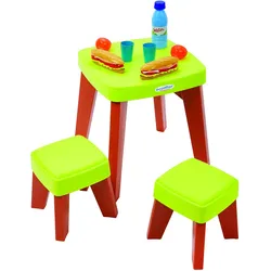 Ecoiffier Picknicktisch-Spielset, 10-teilig.