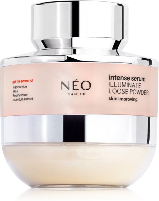 NEO MAKE UP Intense Serum Illuminate Loose Powder Lysnende løs pudder 10 g