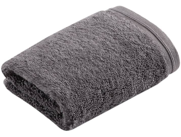 Vossen Vegan Life Waschlappen dunkelgrau 30 x 30 cm