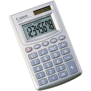 Canon Taschenrechner LS 270H, 8-stellige LCD-Anzeige