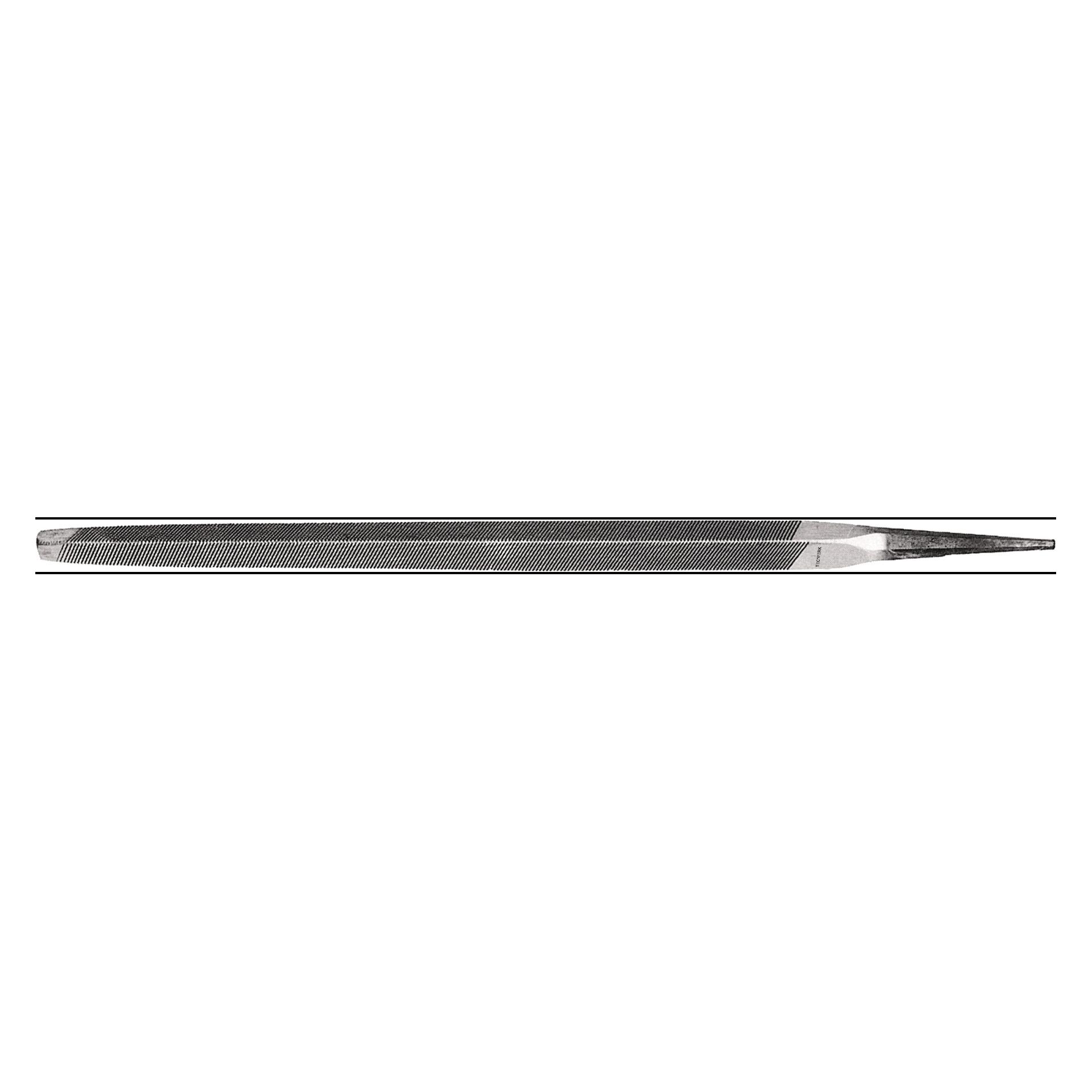 Tecwerk Werkstattfeile DIN 7261 Länge 250 mm Querschnitt 10 mm Hieb 1 Vierkant (Hieb 1, 250 mm) (2000840116)
