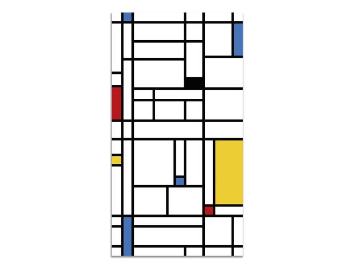 Tapis vinyle mondrian 120x170cm