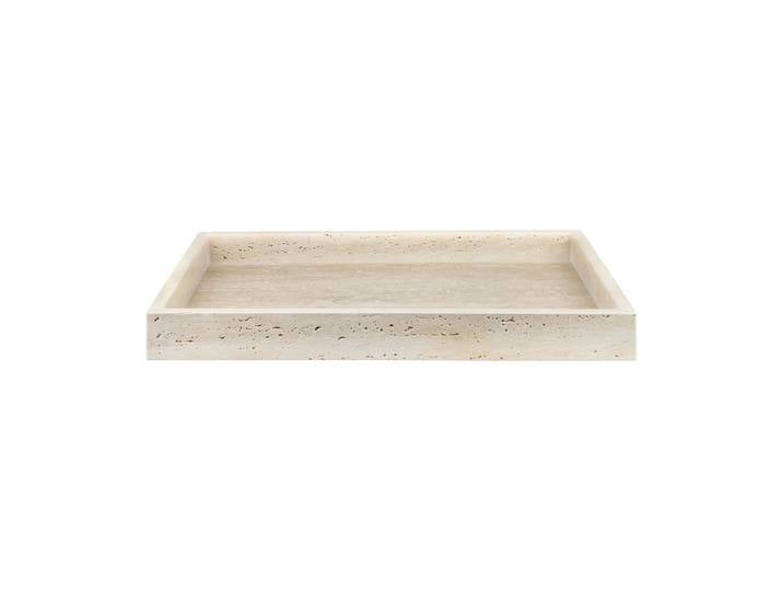Mette Ditmer Plateau décoratif Travertine 30x40 cm Linen