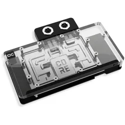 Alphacool WAK Core RX 9070 XT Hellhound + Pure mit Backplate, GPU Wasserkühler