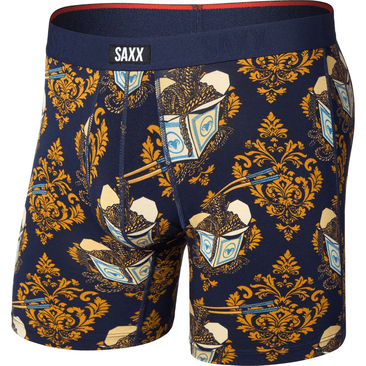 Saxx Vibe Xtra Soft Comfort Boxer Brief FLY gold chain- maritime (GOL) XL SXVX24F-GOL-XL