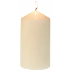 Stumpenkerze champagner 70x130mm