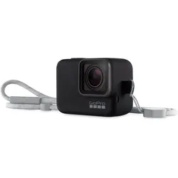 GoPro Sleeve + Lanyard, Action Cam Zubehör, Schwarz