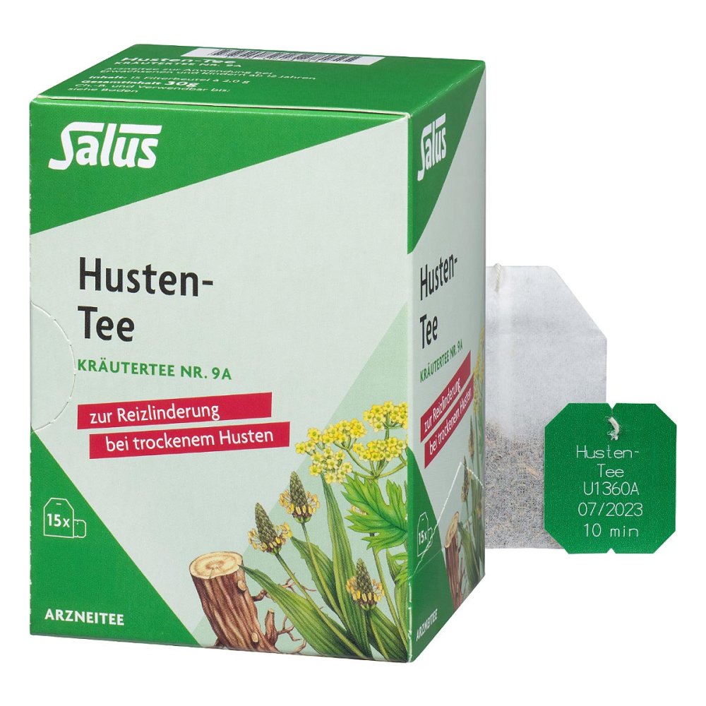 SALUS Pharma GmbH Husten Tee Kräutertee Nummer 9 a Salus 05747347