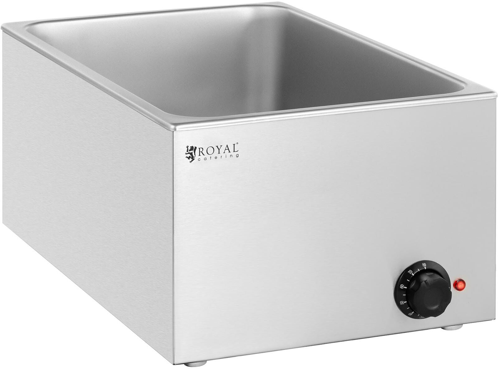 Royal Catering Bagnomaria professionale - 640 W - GN 1/1 - Senza contenitore -  RCBM_GN1/1_2