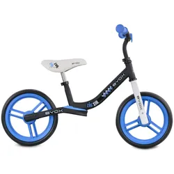 Byox Laufrad Zig-Zag, EVA-Reifen, Sattel einstellbar von 36 - 45 cm ab 12 Monate hellblau