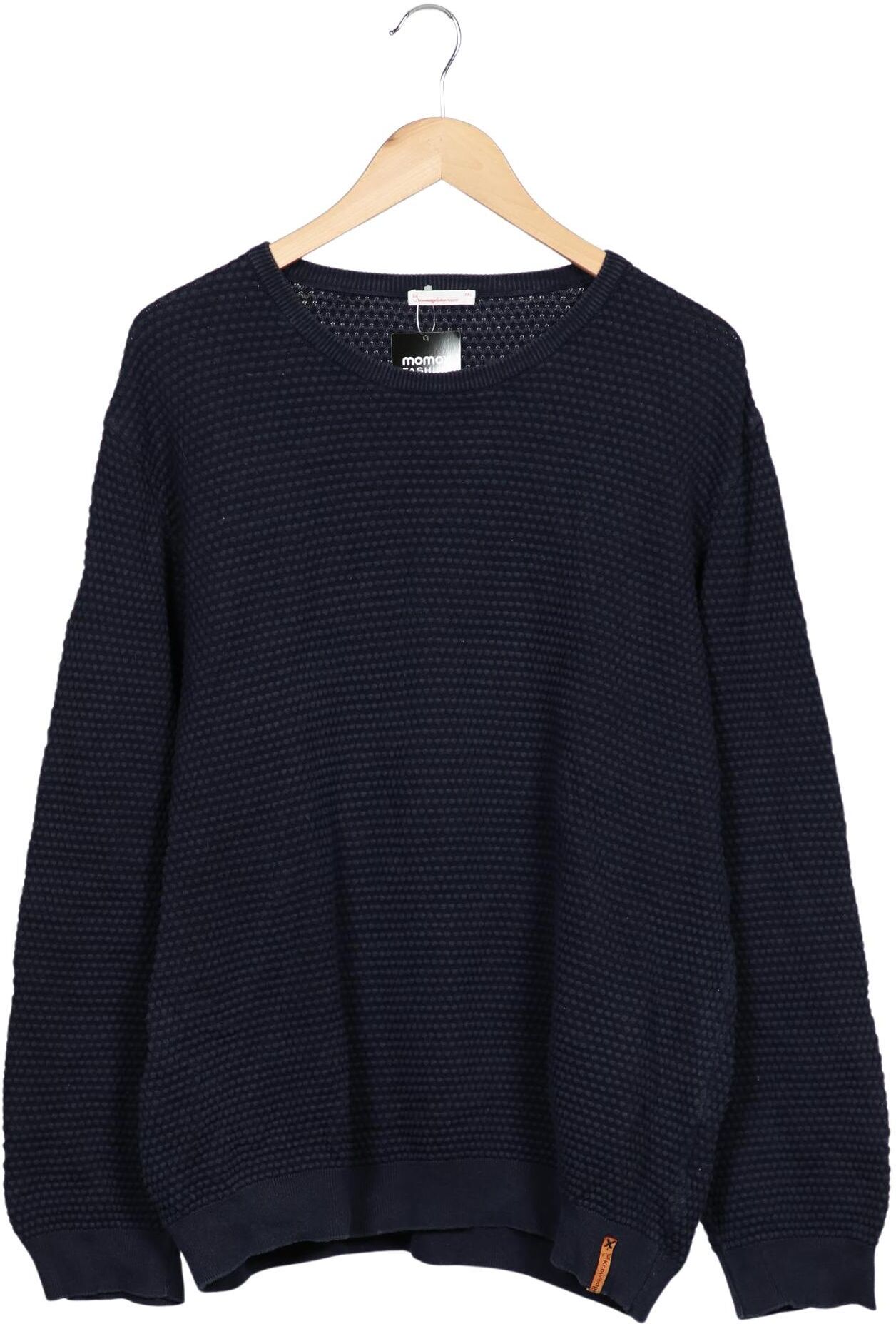 Knowledge Cotton Apparel Herren Pullover, Marineblau, Gr. Xxl, Baumwolle - Second Hand