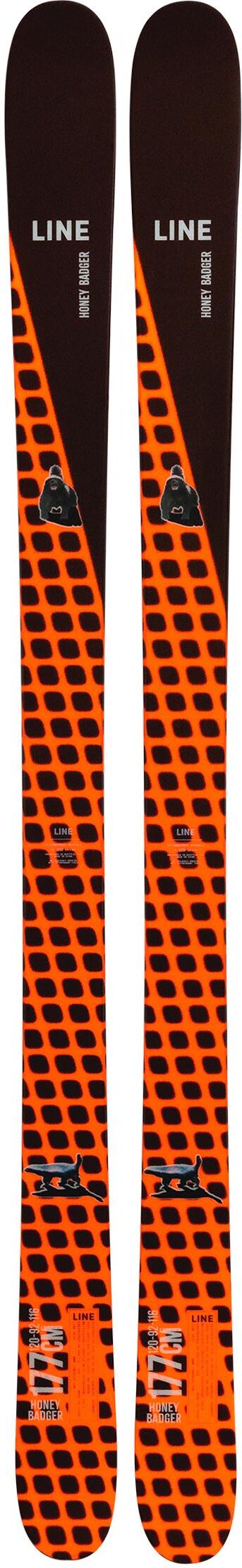 Line  - Pack Ski Honey Badger - 166 + 11.0 Tp 100mm Black Anthracite - Ski