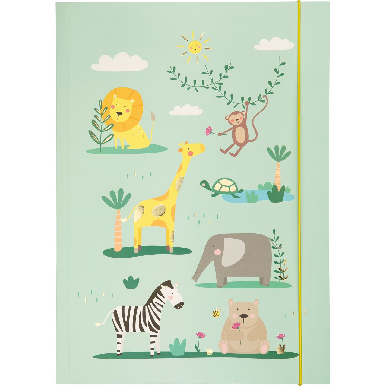 folia Sammelmappe DIN A3 Happy Safari, 1 St.