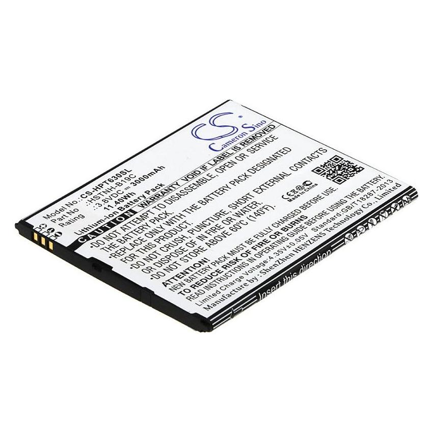 Battery 751655-001 for HP, 3.8V, 3000mAh (3000 mAh) (CS-HPT630SL)