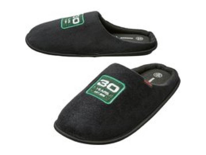 PARKSIDE® Chaussons homme, Fan Edition (noir, 40/41)