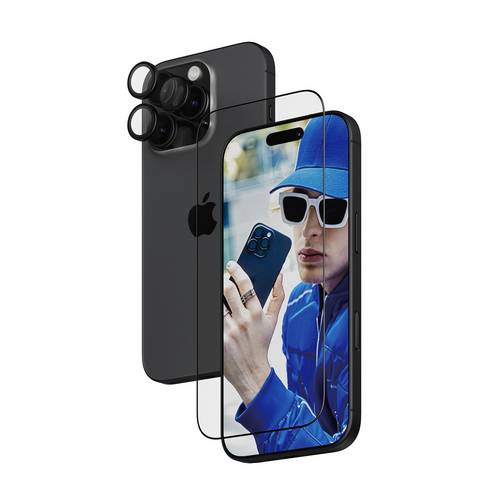 PanzerGlass 2in1 Protection Displayschutzglas Apple iPhone 16 Pro 1 Set Anti-Fingerprint B2862+1284