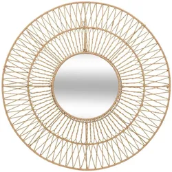 Vilde, Spiegel, Lustro okrągłe ścienne sznurkowe 75 cm (75 cm)
