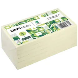 UPM Notes Haftnotizen, gelb, 100 Blatt