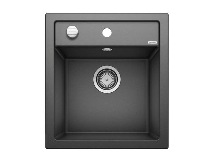Evier DALAGO 45 PuraDur en Silgranit avec vidage automatique 46.5x51cm, Anthracite (517156)