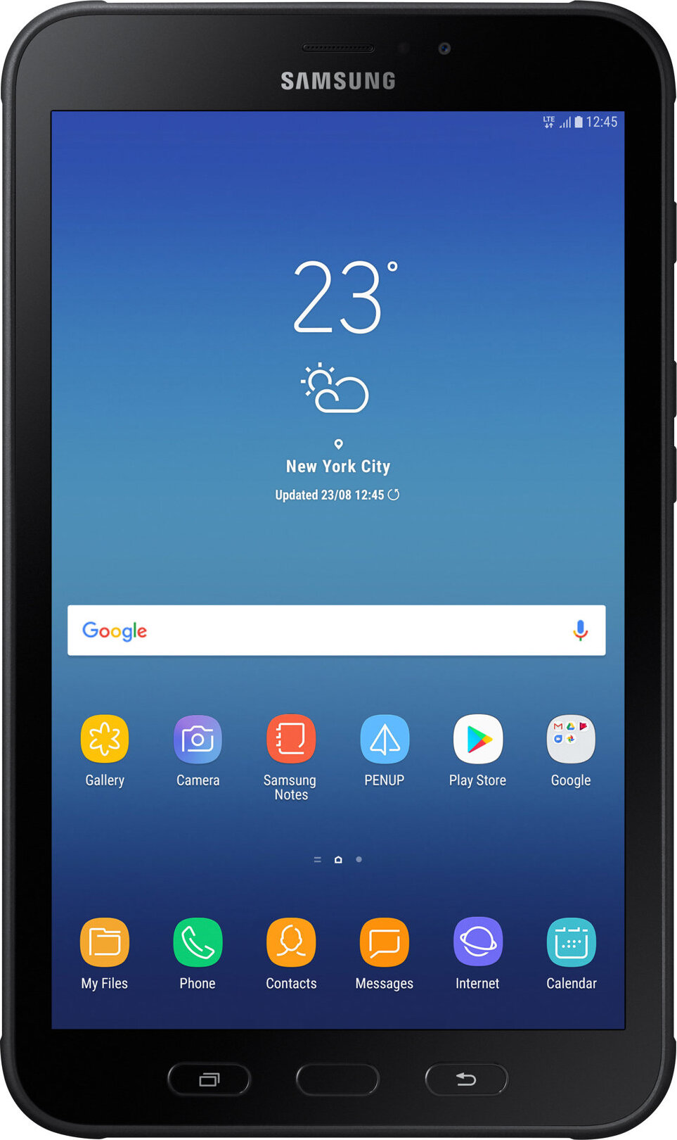 Samsung T395N Galaxy Tab Active 2 LTE 3/16GB, black, DACH