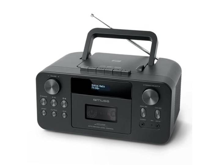 MUSE M-182DB DAB+ radio draagbaar met Bluetooth, CD, cassette & FM