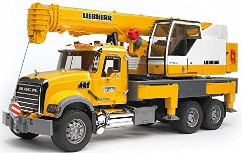 Bruder -MACK Granite Liebherr Kran-LKW