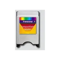 Transcend CompactFlash Adapter Kartenleser Silber
