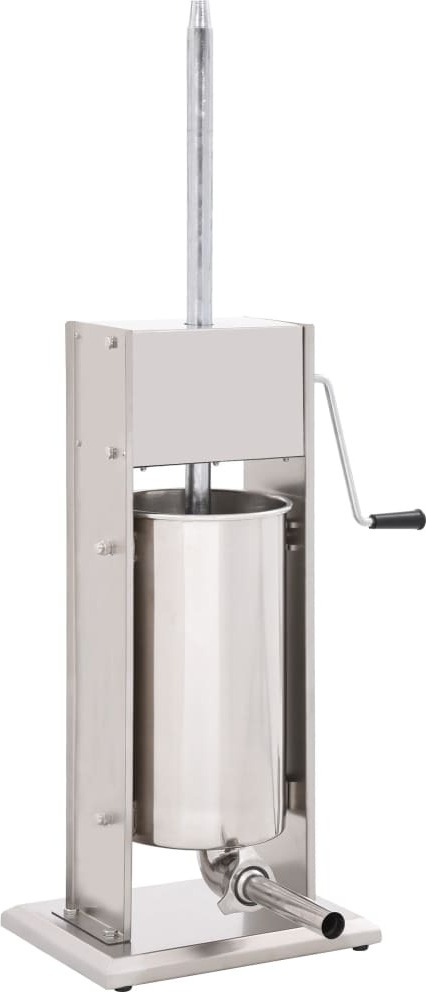 Manueller Wurstfüller Silbern 15 L Edelstahl