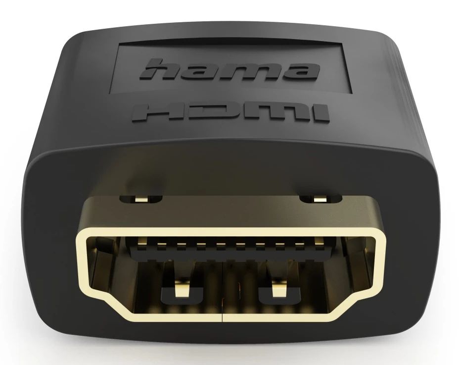 Hama Buchse Gerade HDMI auf HDMI Typ A (Standard) 200356 (Schwarz) 00200356