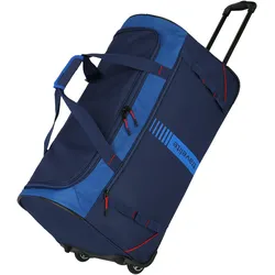 Travelite Basics, Koffer, Blau, Rot