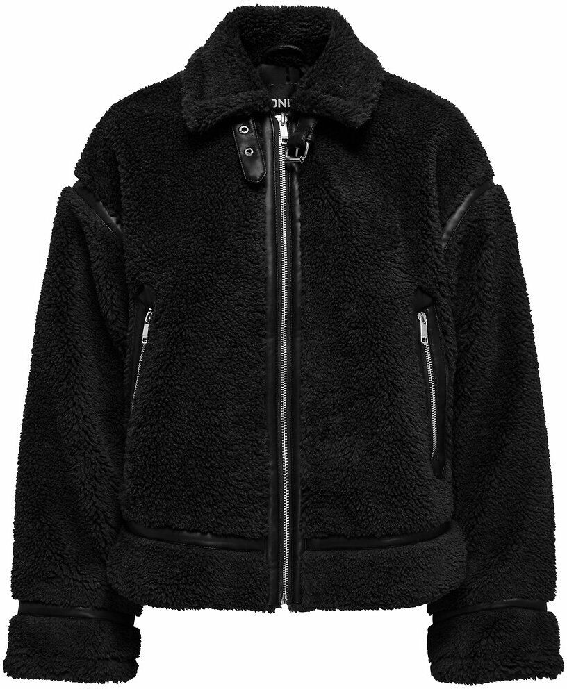 ONLY Blouson aviateur en sherpa