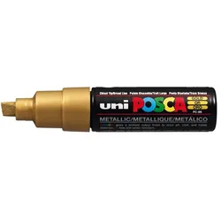 UNI MITSUBISHI Fasermaler Uni Posca PC-8K 8mm gold