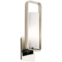 Elstead Lighting, Deckenleuchte, City Loft Wandleuchte E27 44cm Poliertes Nickel (E27)