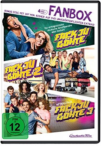 Elyas M'Barek - Fack Ju Göhte 1-3 - Fan Box (inkl. Bonus-Disc) [4 DVDs] - Preis vom 07.10.2026 11:45:10 h