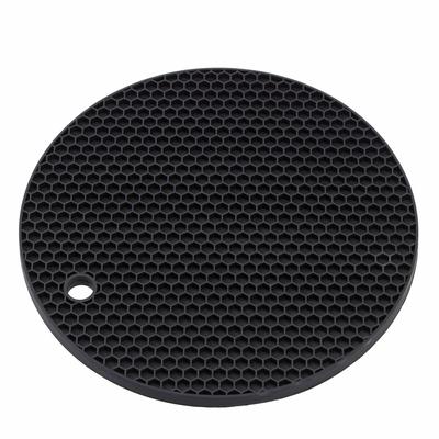GRÄWE Untersetzer groß Ø 18 cm schwarz