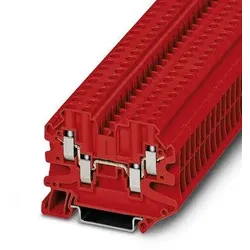 Phoenix Contact 3048849 Vierleiter-Universalklemme UT 4-QUATTRO HV RD UT4QUATTROHVRD  - 50 Stück