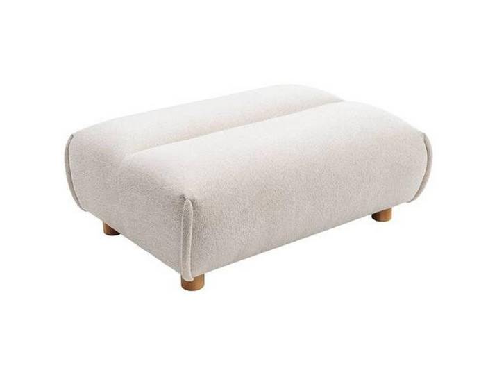 Lomoco Hocker, Weiß, Holz, Buche, rechteckig, 100x40x80 cm, Stoffauswahl, Wohnzimmer, Hocker, Sitzhocker