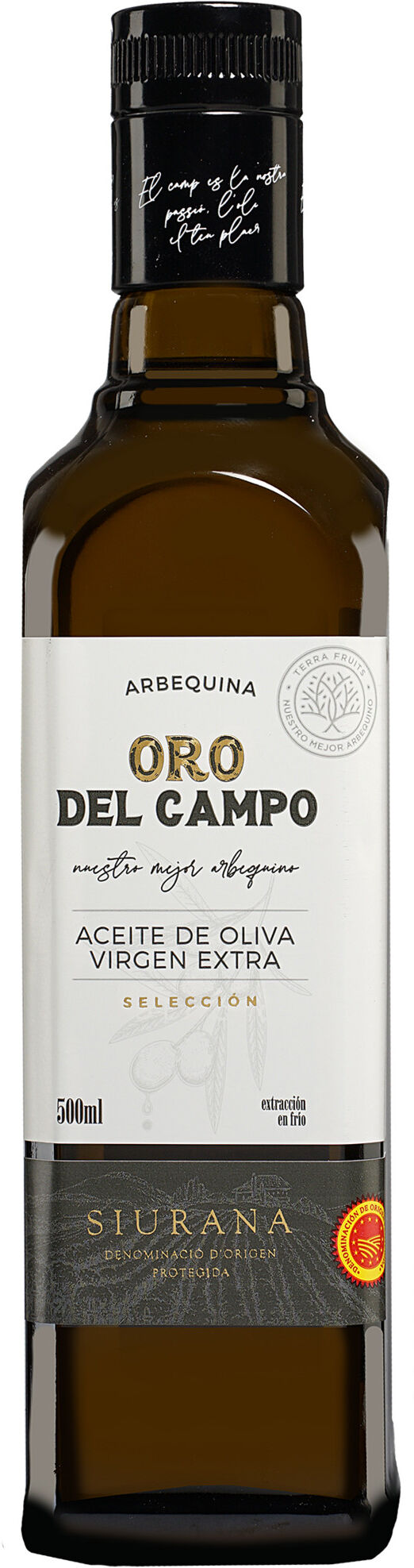 Olivenöl Oro del Campo - Arbequina - 0,5 L. aus Spanien