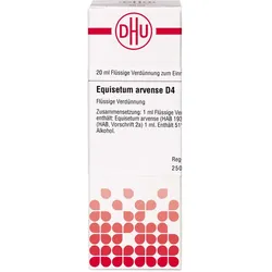 Equisetum Arv D 4 20 ML