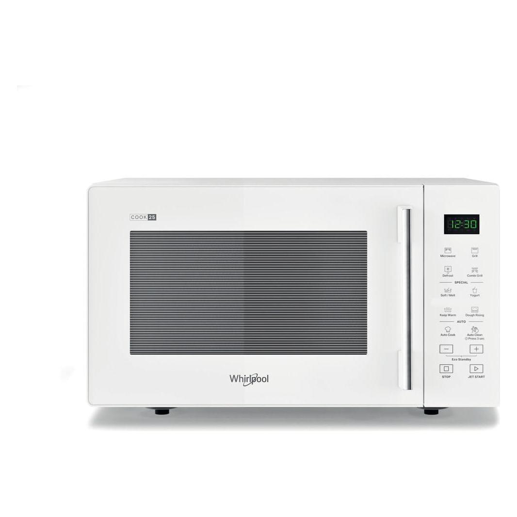 Whirlpool MWP 253 W Flache Aufbaumikrowelle mit Grill 25 L 900 W Weiss (25 l) (859991557020)