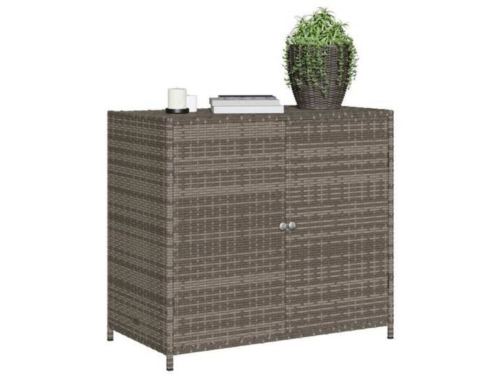 Armoire de rangement - FAFEICY - A365545 - Résine tressée - 83x45x76 cm - Extérieur durable