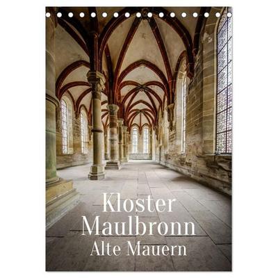 Kloster Maulbronn - Alte Mauern (Tischkalender 2026 DIN A5 hoch), CALVENDO Monatskalender