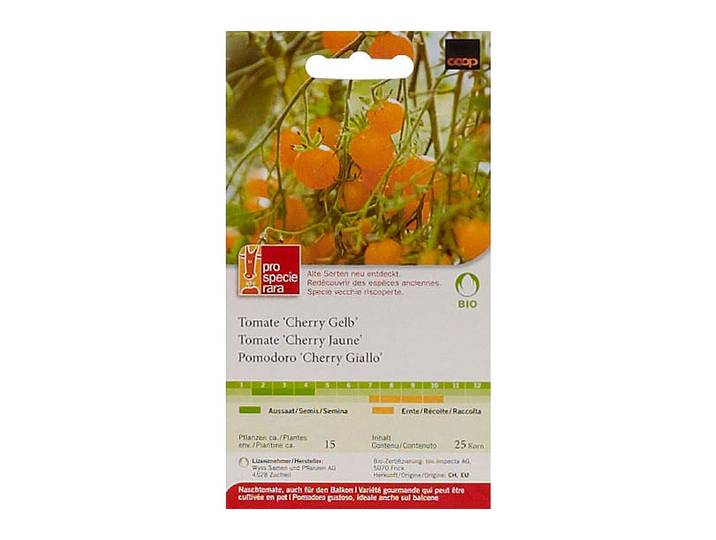 ProSpecieRara Bio Tomate Cherry Gelb